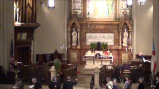 quotAll glory laud and honorquot Palm Sunday 2014  St Johns Detroit [upl. by Steck896]