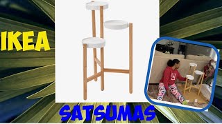 WAH IKEA EX IKEA EMPLOYEE ASSEMBLES SATSUMAS PLANT STAND EASY ASSEMBLY [upl. by Kaltman312]