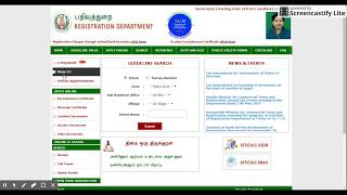 How to do online appointments on Tamil nadu registrations dept [upl. by Krystalle]