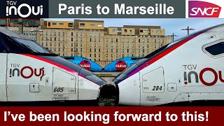 Paris to Marseille by TGV Ive always wanted to do this Bring it on [upl. by Nasho33]