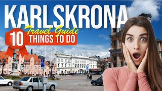 TOP 10 Things to do in Karlskrona Sweden 2024 [upl. by Alyel647]