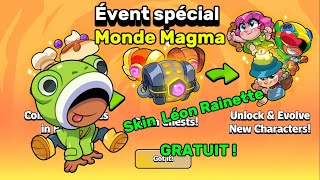 Présentation de l’Évenement spécial Monde Magma  Skin Léon Rainette GRATUIT [upl. by Wina163]