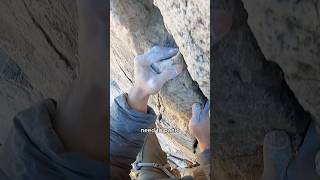 Surviving Caws and Effect long runout😬 rockclimbing [upl. by Zuckerman446]