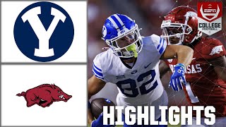 BYU Cougars vs Arkansas Razorbacks  Full Game Highlights [upl. by Nuhs107]