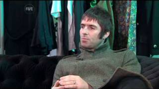 Liam Gallagher interview FiveSky News 2nd December 2009 [upl. by Justicz]