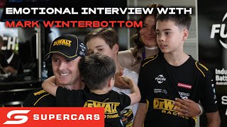 Emotional Interview With Mark Winterbottom Before Final FullTime Drive  2024 Repco Supercars [upl. by Edrahc947]