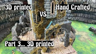 Wizards Keep for DampD Part 3 3D printed [upl. by Rima]