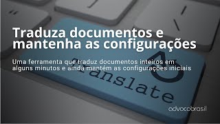 Traduza documentos com qualidade profissional Mantenha a formatação original com DeepL [upl. by Inna]