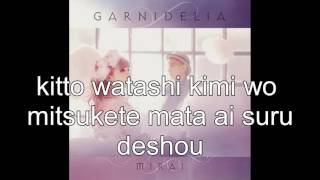 mirai GARNIDELIA with lyrics [upl. by Jerz690]