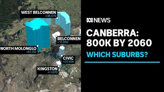 How will Canberra fit 800000 people by 2060  ABC News [upl. by Saduj515]