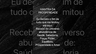 MANTRA DA PROSPERIDADE [upl. by Shirk]