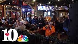 Tennessee fans celebrate as Vols dominate Citrus Bowl in first shutout bowl game win since 1957 [upl. by Ettennor]