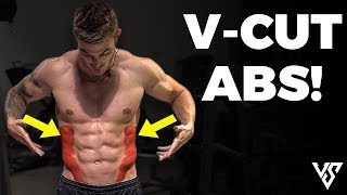 8 Minute V Cut Abs Workout DO THIS FROM HOME  V SHRED [upl. by Tamah712]