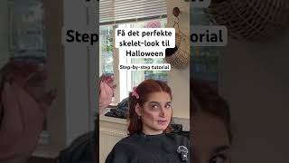 Få det perfekte skeletlook Se vores nemme tutorial og bliv klar til Halloween [upl. by Kassey]