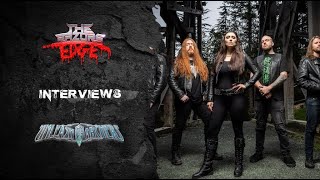 The Razors Edge  Interview with Brittney Slayes of Unleash The Archers [upl. by Nadiya322]