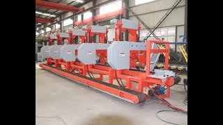 5heads band resaw machine [upl. by Yspyg289]