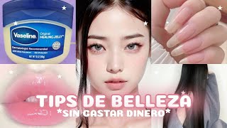 20 TIPS de BELLEZA para ADOLESCENTES SIN GASTAR DINERO 💘✨ [upl. by Ahseirej]