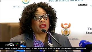 Mokonyane commends SABC GCEO CFO appointments [upl. by Ralyat]