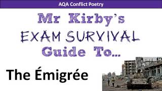 Mr Kirbys Exam Survival Guide  The Emigree [upl. by Froh]