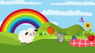 Kids stories read aloud English and Spanish  The Colourful Rainbow [upl. by Lain177]