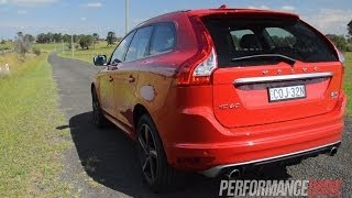 2014 Volvo XC60 T6 RDesign engine sound and 0100kmh [upl. by Nelleeus408]