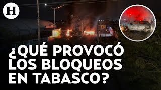 ¿Visita de AMLO provocó bloqueos en Tabasco Experto habla sobre la estrategia de seguridad [upl. by Tristan]