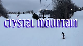 Crystal Mountain Skiing  January 2024 VLOG [upl. by Rogers]