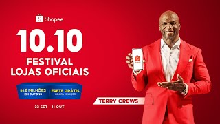 1010 Festival Lojas Oficiais Shopee com Terry Crews  ShopeeBR [upl. by Layor]