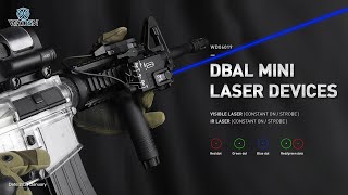 【WADSN TACTICAL】New Products！！DBALMINI LASERDEVICES [upl. by Emmey]