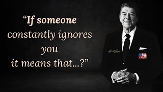 President Ronald Reagan Timeless Quotes In English [upl. by Gretel]