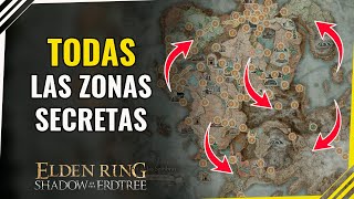 Como llegar a Todas las Zonas del Mapa en Elden Ring DLC [upl. by Cumine]