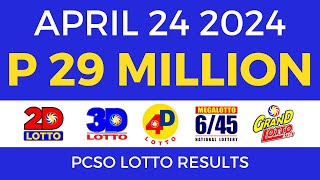 Lotto Result Today 9pm April 24 2024 Complete Details [upl. by Koziara151]