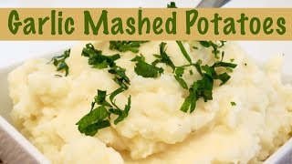 How to Make Roasted Garlic Creamy Mashed Potatoes  The Frugal Chef [upl. by Laeahcim652]