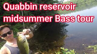 Quabbin Reservoir Midsummer Bass tour [upl. by Theola]