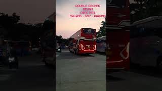 DOUBLE DECK MEWAH AGRA MAS MALANG  SBY  PARUNG [upl. by Zebulon57]