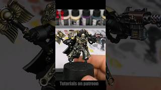 Terminator Chaplain Tarentus Warhammer 40000 [upl. by Selimah412]