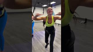 When the beat drops 💧 slingbungee workoutmotivation fitness dance [upl. by Aivatnuhs383]