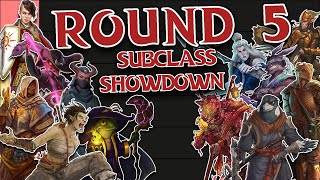 SUBCLASS SHOWDOWN ROUND 5 [upl. by Raquela]