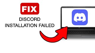 How To Fix Discord Installation Has Failed Error  Windows 1011  2024 Quick amp Easy [upl. by Atinus]