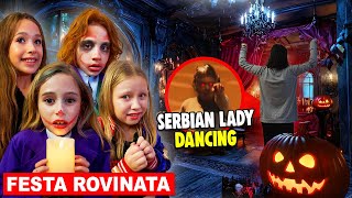 LA DANCING SERBIAN LADY ROVINA LA FESTA DI HALLOWEEN DI GIORGIA E TUTTI I NOSTRI AMICI [upl. by Moonier374]