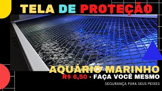 Como Fazer Tela de Proteção para Peixes Saltadores por R 650 Guia DIY Simples e Eficiente [upl. by Eiro]