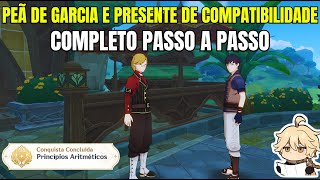 DIARIA PEÃ DE GARCIA COMPLETA E PASSO A PASSO PRESENTE DE COMPATIBILIDADE GENSHIN IMPACT [upl. by Adnorahc]