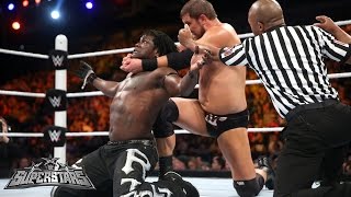 RTruth vs Curtis Axel WWE Superstars April 17 2015 [upl. by Philipines]