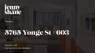 5765 Yonge St 603  Newtonbrook East  Toronto [upl. by Sollows60]