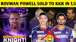 Rovman Powell sold to KKR in 150 Crore  Andre Russell New Backup   powerhiter [upl. by Ollecram911]