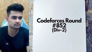 Codeforces Round 852 Div2  Solutions  ABCD [upl. by Ajani]