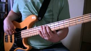 Noisettes  Never Forget You Bass cover [upl. by Poppy]