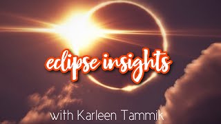 April eclipse insights with Karleen [upl. by Nenney]