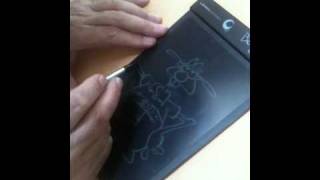 Test de la Boogie Board Tablette LCD [upl. by Nnaeiluj]