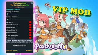 Postknight 2 MEGA MOD Menu APK  Damage Defense Crit Speed God Mode amp more [upl. by Freeborn864]